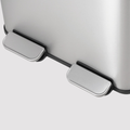 2x15L Pedal Recycling Bin 30L | Vidacharmy