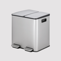 2x15L Pedal Recycling Bin 30L | Vidacharmy