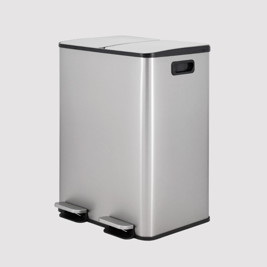 2x30L Pedal Recycling Bin - Vidacharmy